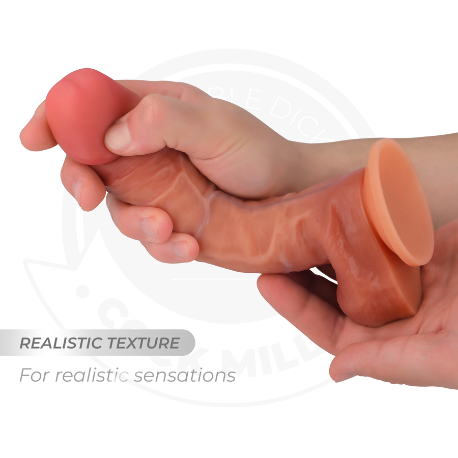 Cock Miller — dildo hiperrealístico articulable 19,3 cm