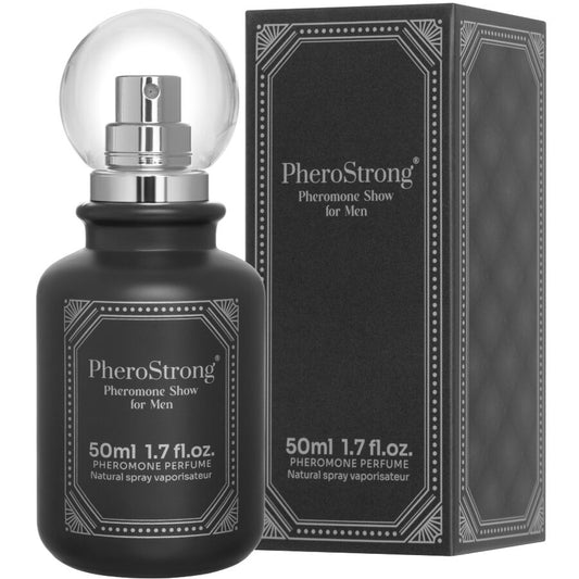 PHEROSTRONG - perfume con feromonas show para hombre 50 ml