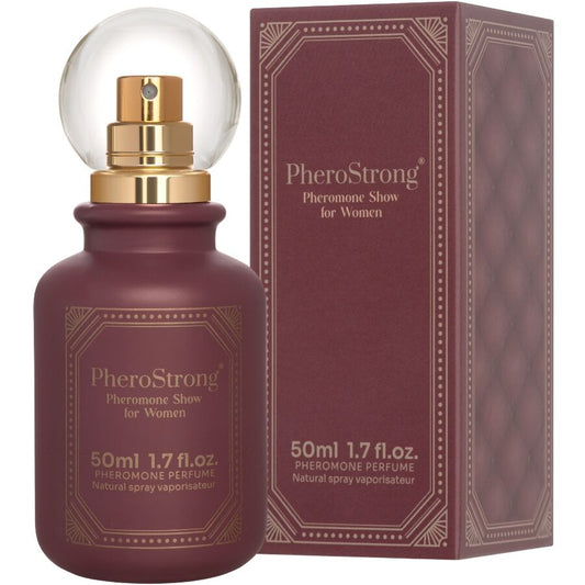 PHEROSTRONG - perfume con feromonas show para mujer 50 ml