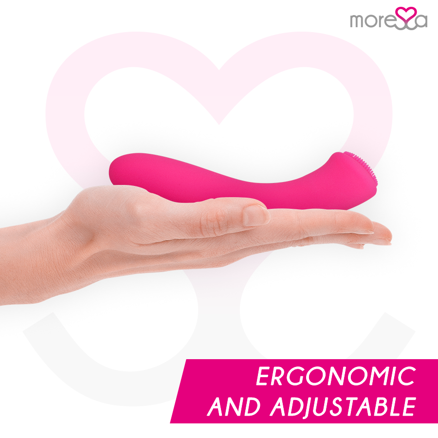 MORESSA - Celso masajeador duo punto G y suelo pélvico premium silicone recargable
