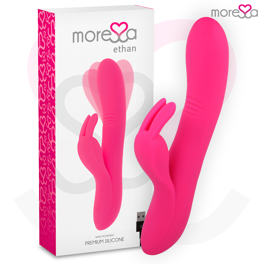 MORESSA - Ethan efecto wave más potente vibración premium silicone recargable