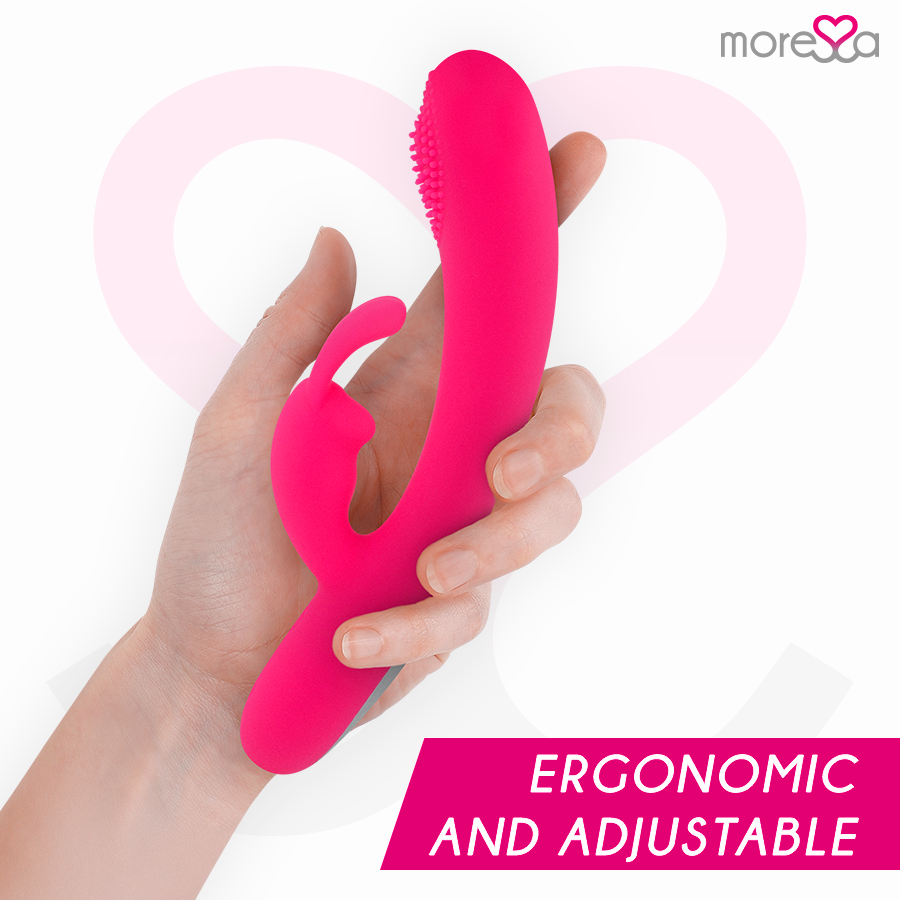 MORESSA - Gino tickling vaginal premium silicone recargable