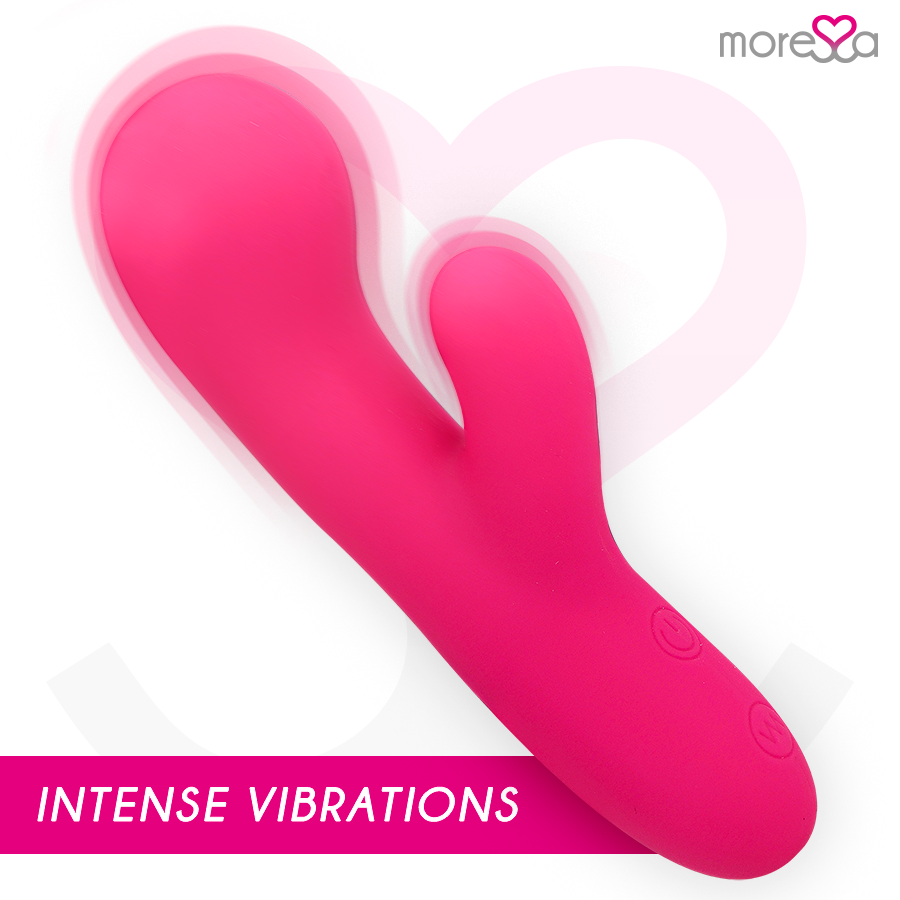 MORESSA - Jerry Clip vibrador punto G y clítoris premium silicone recargable