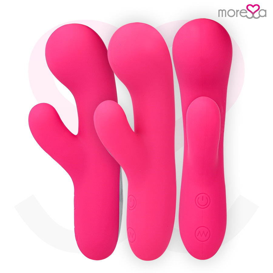 MORESSA - Jerry Clip vibrador punto G y clítoris premium silicone recargable