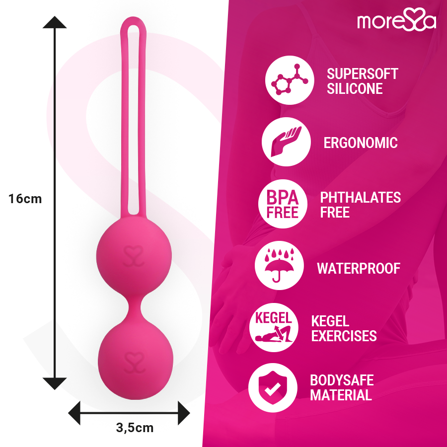 MORESSA — Osian Two entrenamiento suelo pélvico rosa