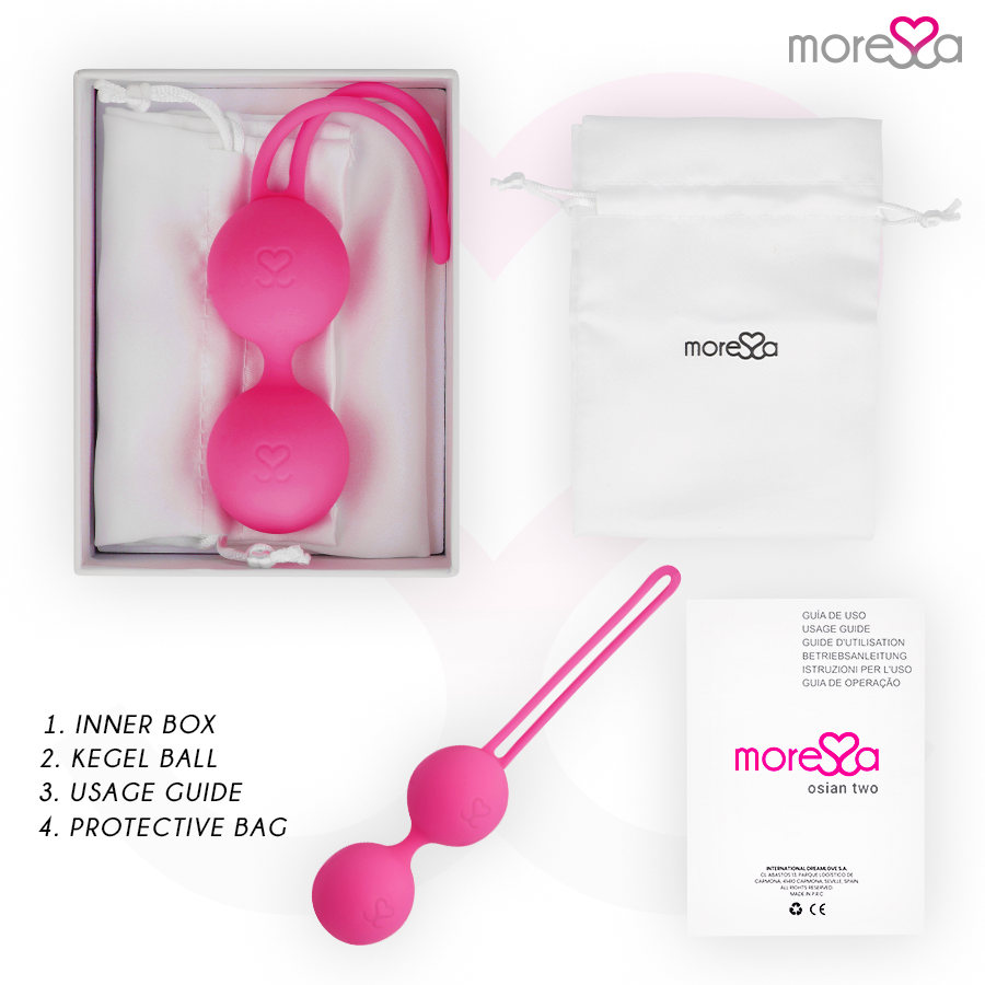 MORESSA — Osian Two entrenamiento suelo pélvico rosa