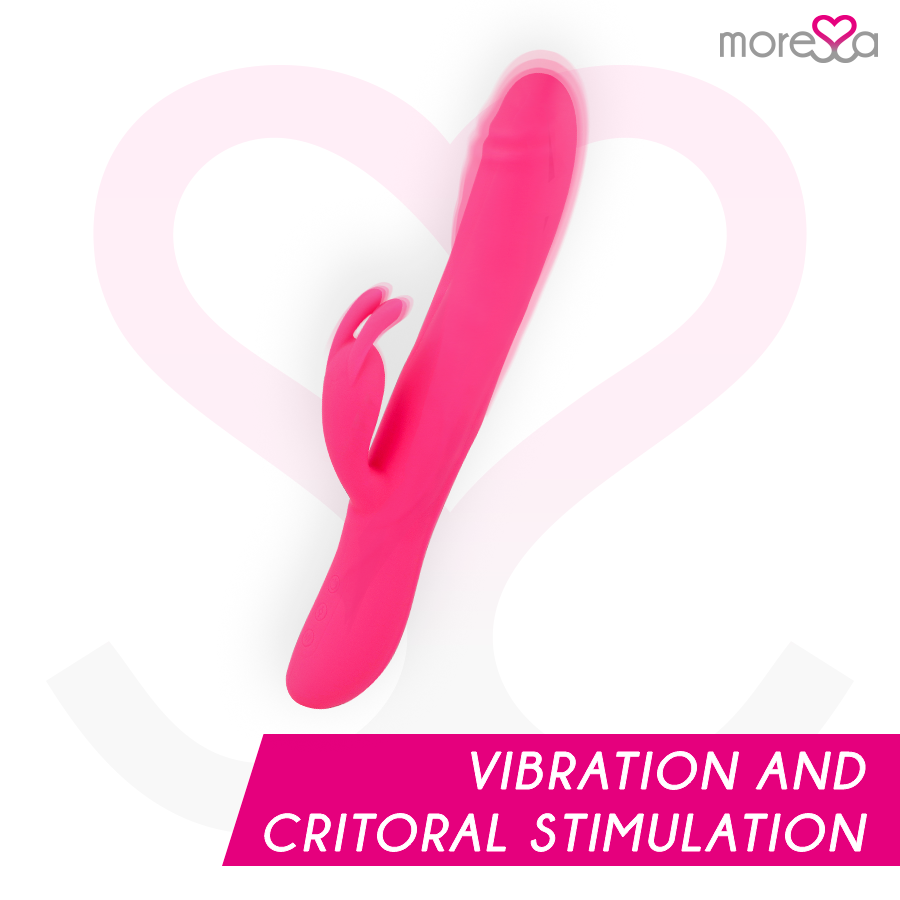 MORESSA - Somer rotador perlado y potente vibración silicona premium