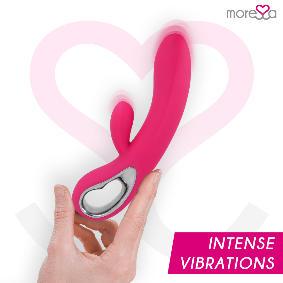 MORESSA - Troy masajeador punto G y clítoris premium silicone recargable