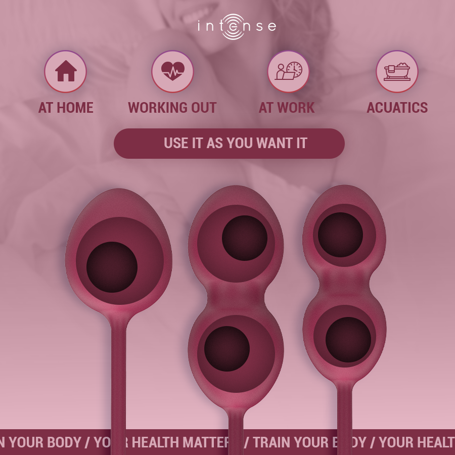 INTENSE — Charli kit bolas Kegel Violet