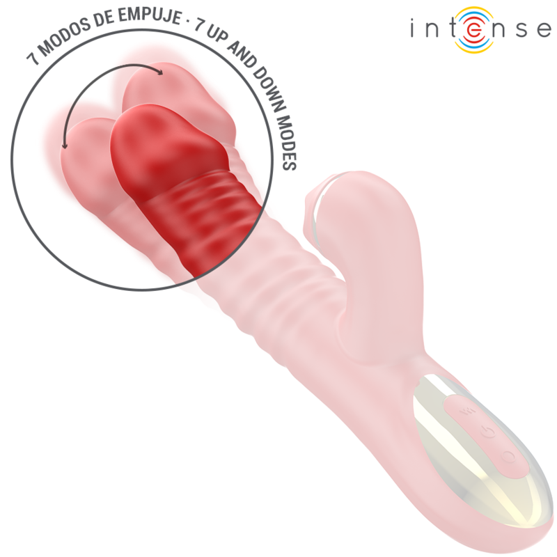 INTENSE - Thalia vibración, empuje & estimulación rojo