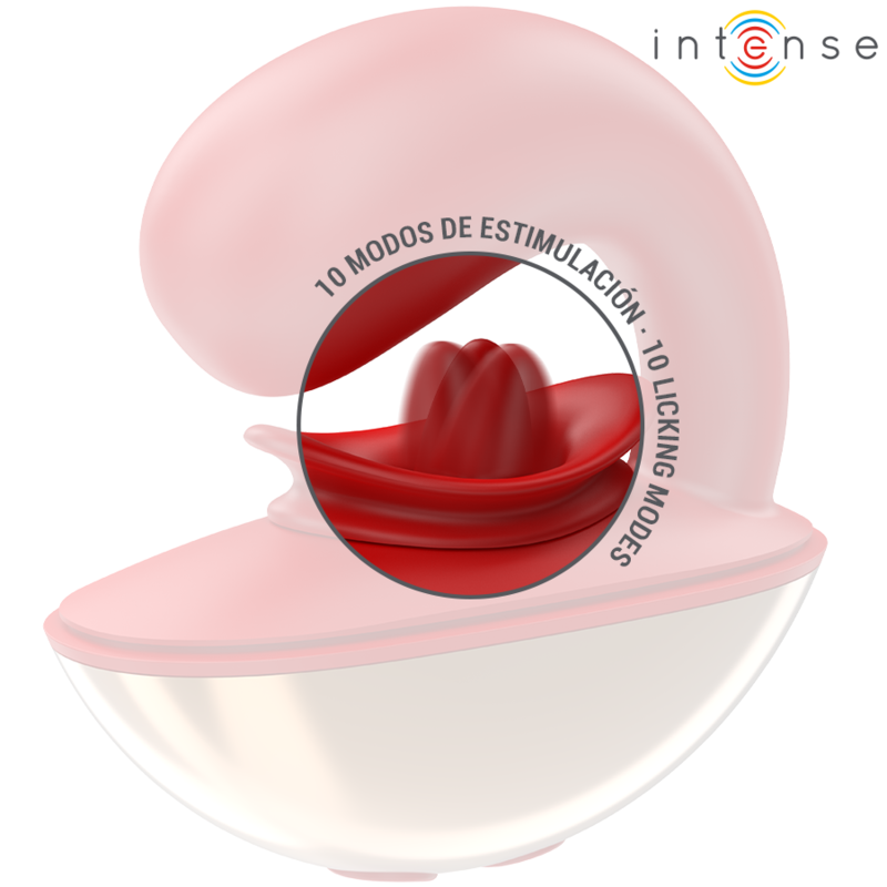 INTENSE - Mariah vibrador & estimulador en forma de U rojo