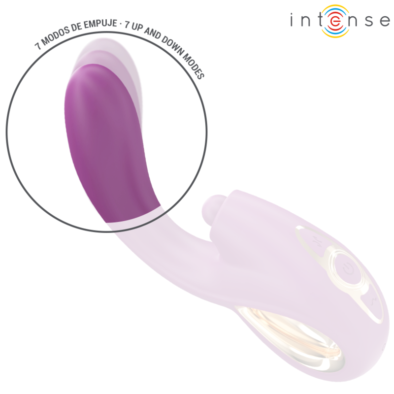 INTENSE - Lali vibrador punto G multifunción morado
