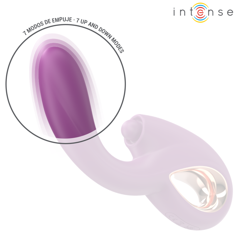 INTENSE - Lali vibrador punto G multifunción morado