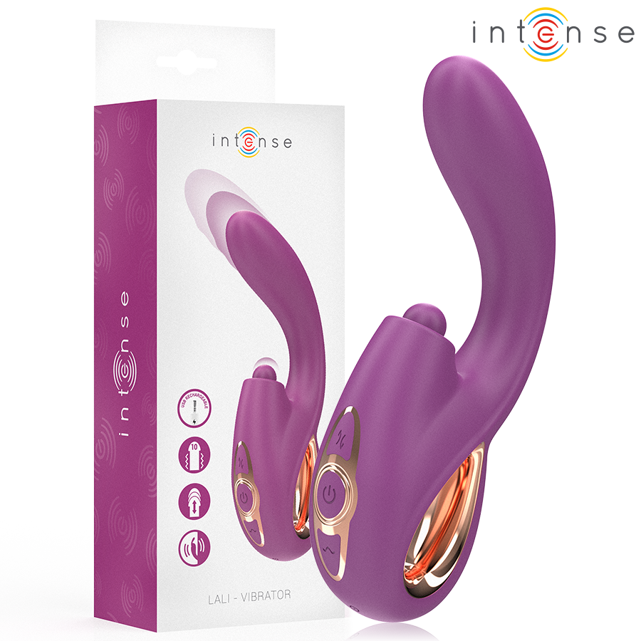 INTENSE - Lali vibrador punto G multifunción morado