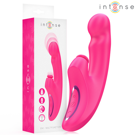 INTENSE Emi — vibrador multifunción 3 en 1 rosa