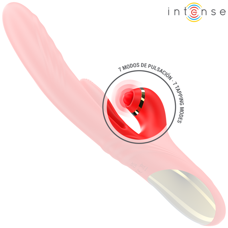 INTENSE Rosalia — vibrador multifunción 3 en 1 rojo