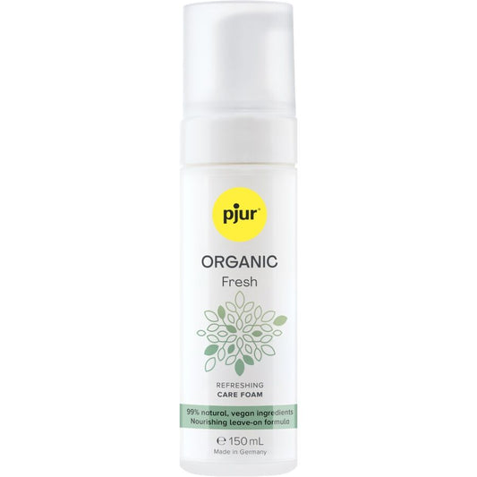 PJUR — Organic Fresh espuma refrescante vegana sin enjuague 150 ml