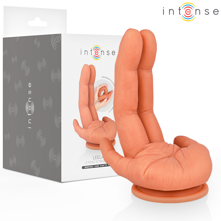 Intense Leela — estimulador de Punto G mano flexible 12,6 cm