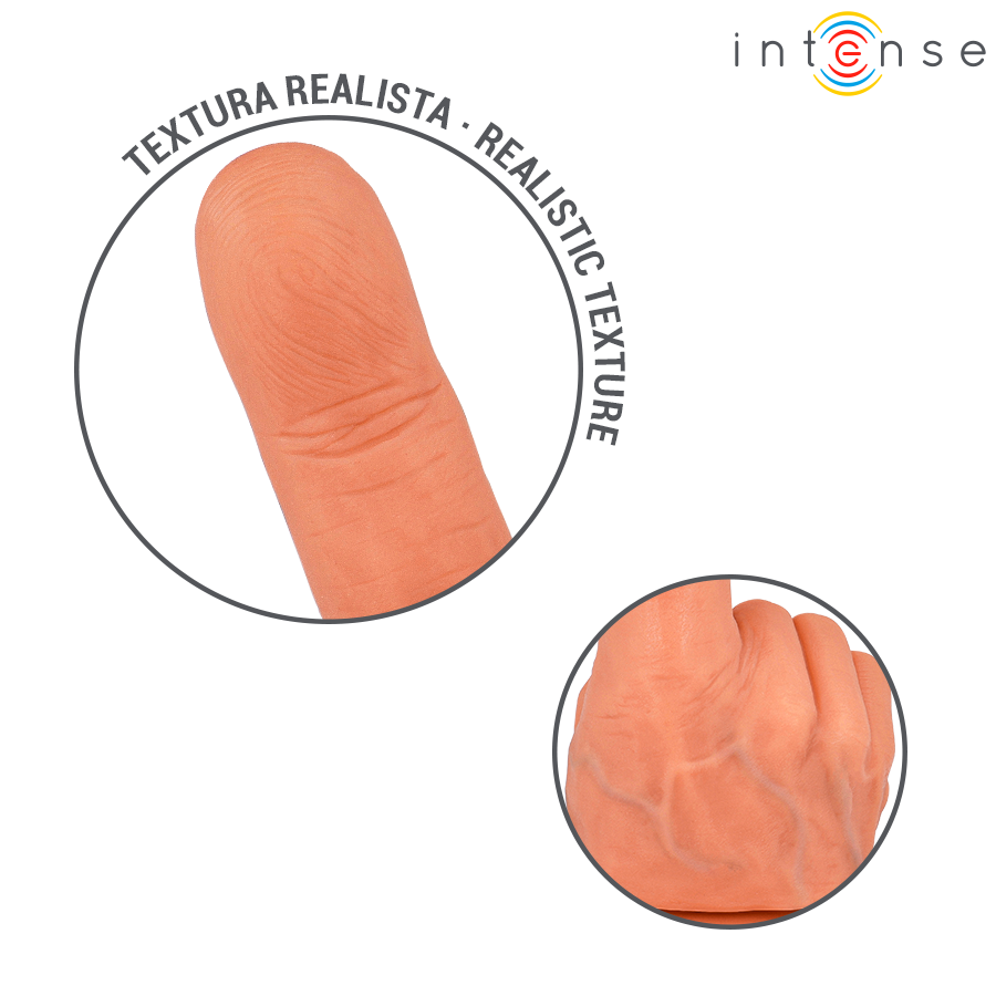 Intense Hubert — estimulador de Punto G mano flexible 14,2 cm