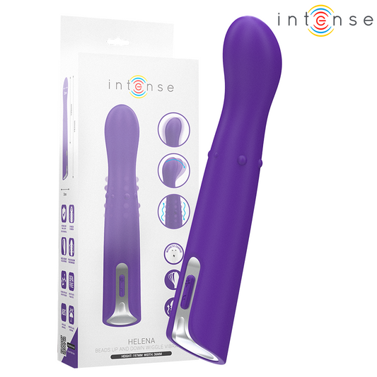 INTENSE Helena — vibrador Up & Down con beads internos