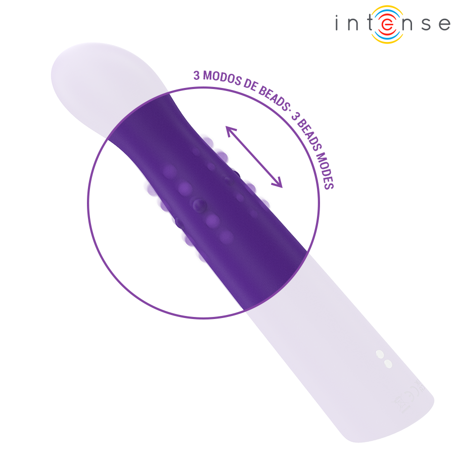 INTENSE Helena — vibrador Up & Down con beads internos