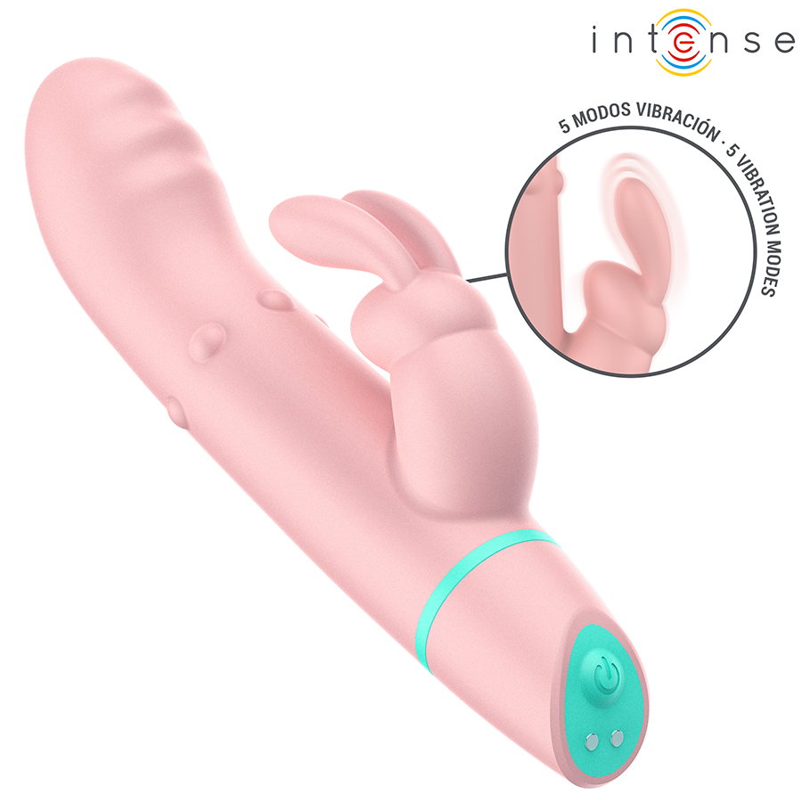 INTENSE - Alvin Estimulador Rabbit & Vibrador Rolling + Oscilante