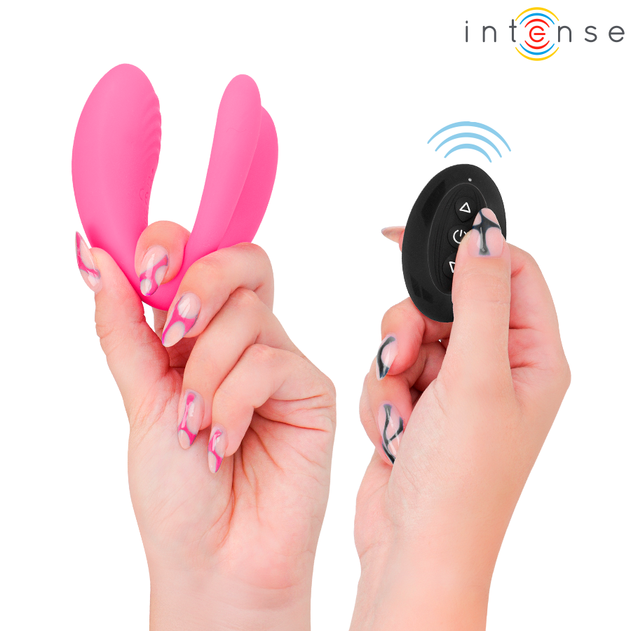 INTENSE Julia — vibrador y estimulador de pinzas con control remoto