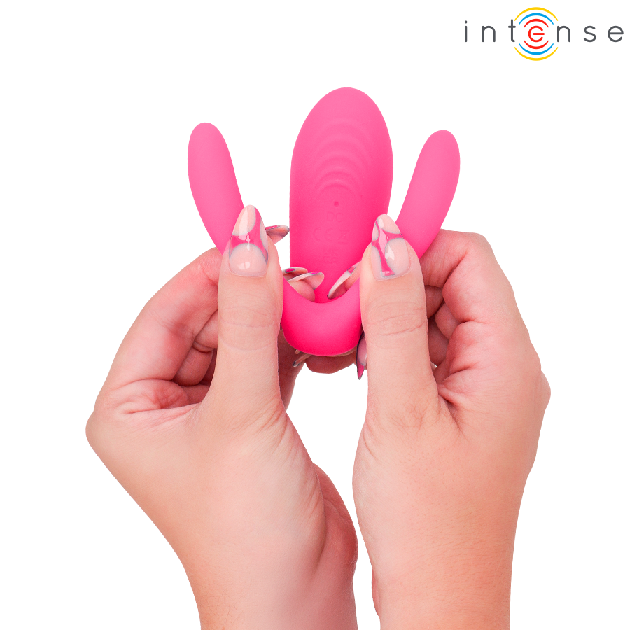 INTENSE Julia — vibrador y estimulador de pinzas con control remoto