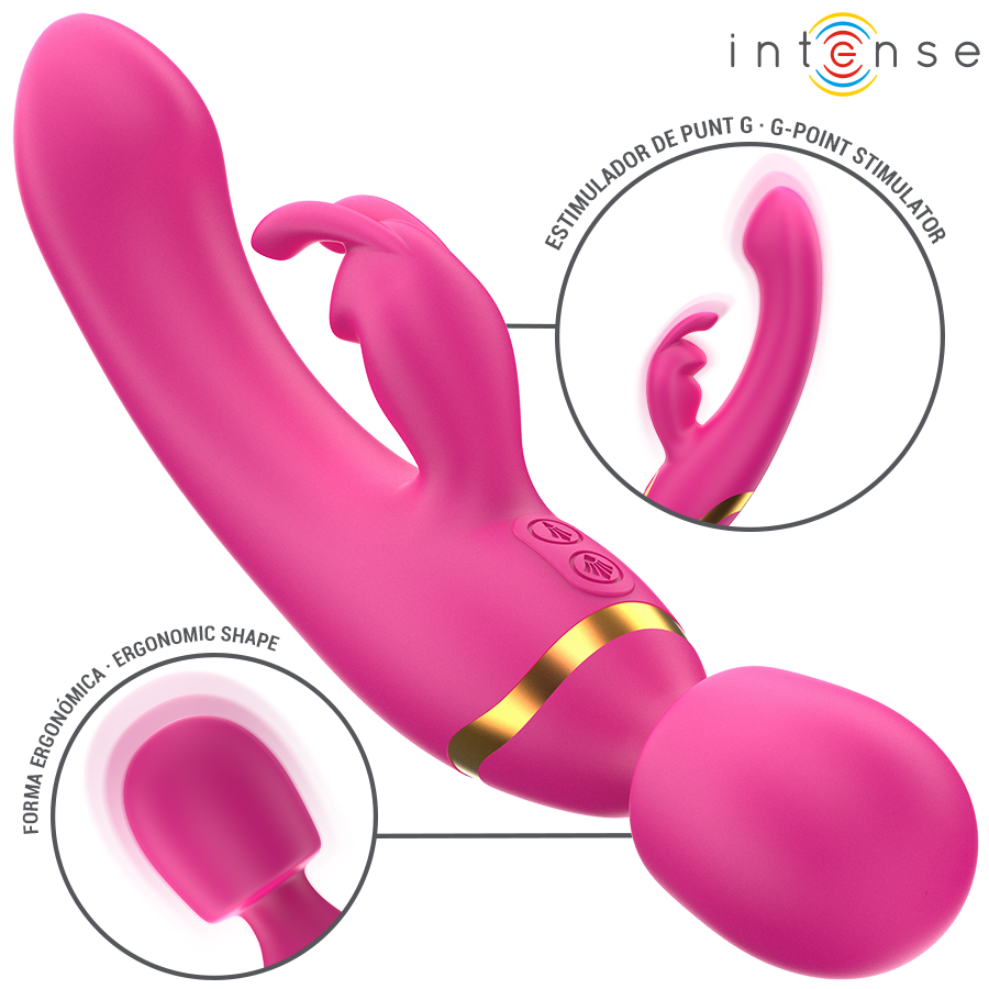 INTENSE Winona — doble vibrador Rabbit & Wand