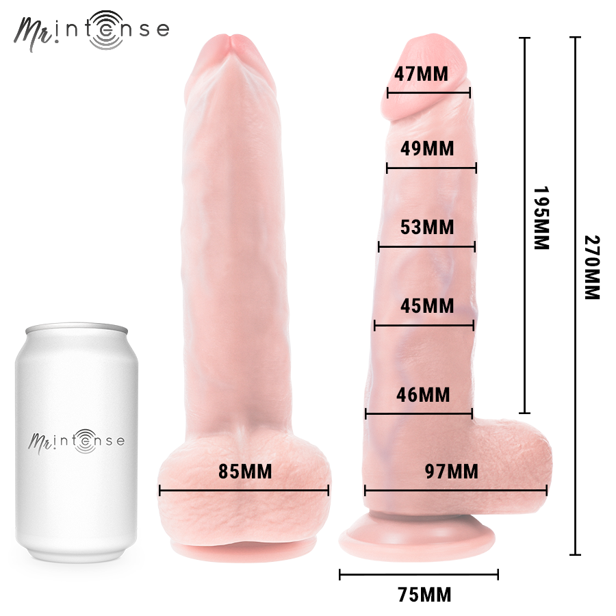 MR INTENSE - Neeson Dildo 27 cm Ø 5.6 cm