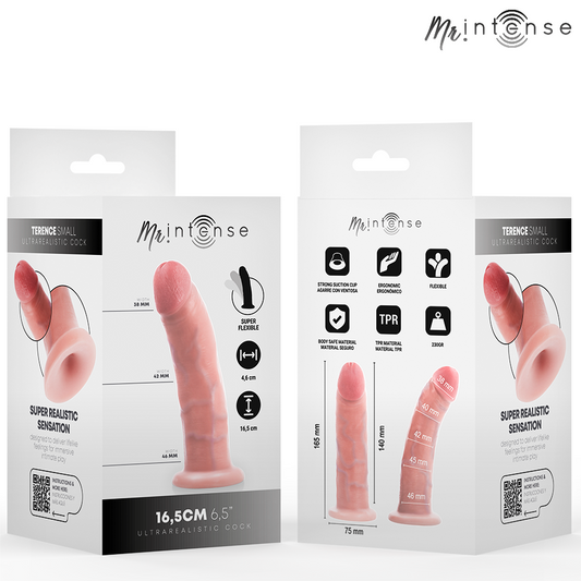 MR INTENSE - Small Terence Dildo 16.5 cm Ø 4.6 cm