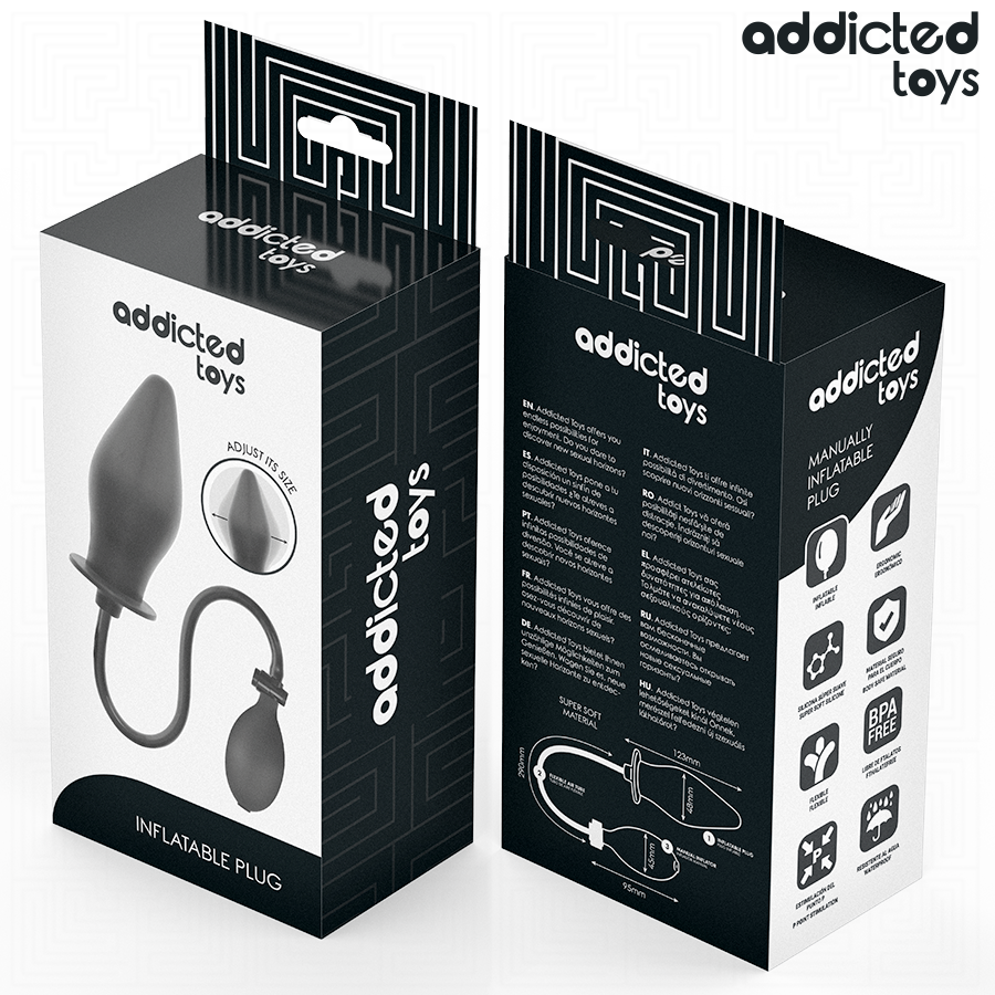 ADDICTED TOYS - Plug anal inflable Modelo 2