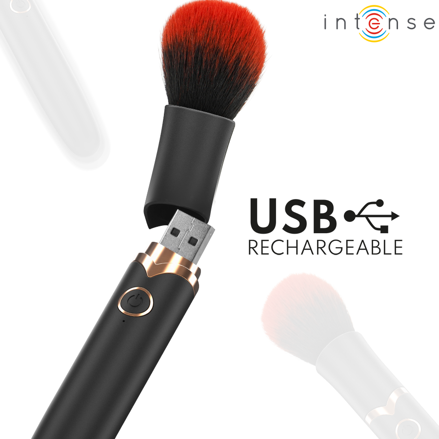 INTENSE - Emilia brocha sensorial con efecto calor 16 cm