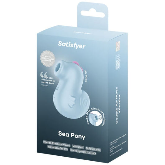SATISFYER - Sea Pony vibrador y estimulador Air Pulse