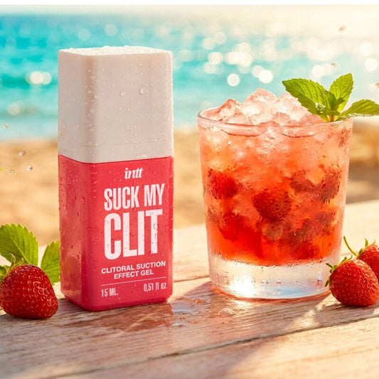 INTT - Suck My Clit gel efecto succión fresas silvestres 15 ml