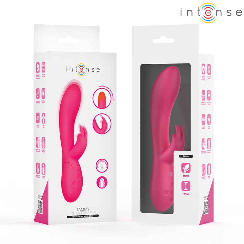 INTENSE - Tammy estimulador rabbit con calor