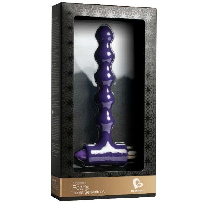 ROCKS-OFF — Plug anal con vibración y ondulaciones