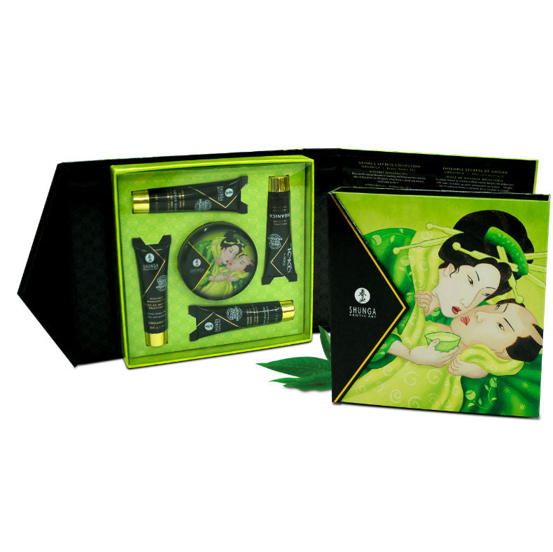 SHUNGA — Secret Geisha Té Verde Orgánico (kit sensual para parejas)