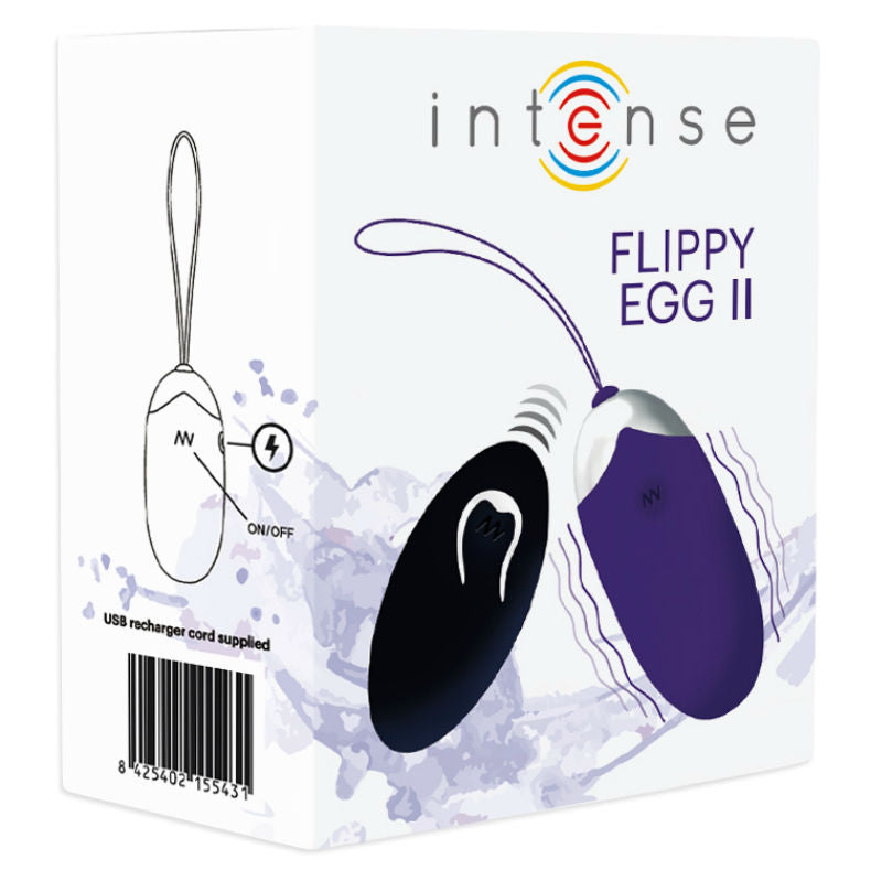 INTENSE - Flippy II huevo recargable remoto lila