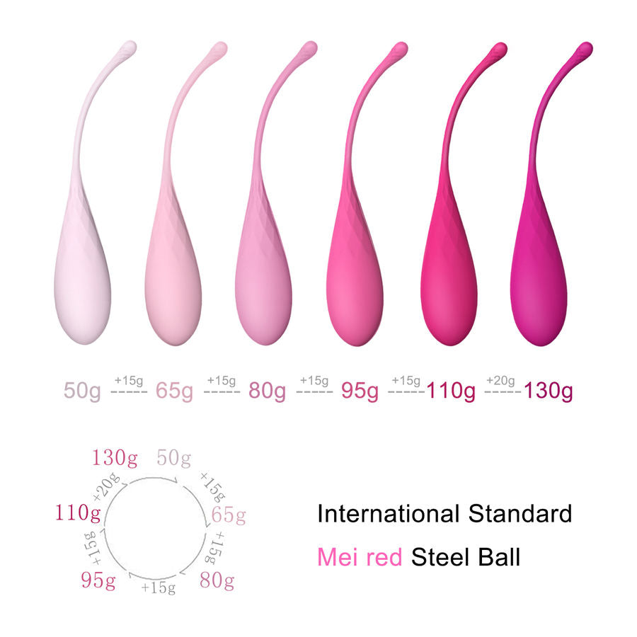 LESLIE — Kegel Fit entregador suelo pélvico 6 pesos
