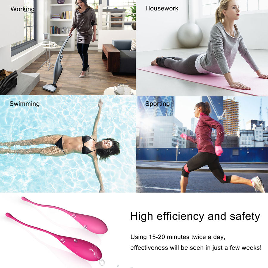 LESLIE — Kegel Fit entregador suelo pélvico 6 pesos