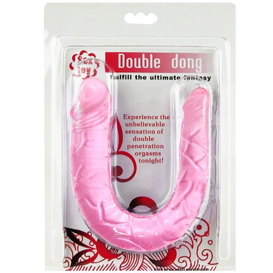 BAILE - double dong dildo doble rosa