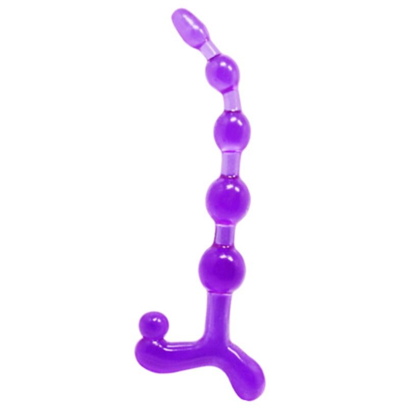 BAILE — Bendy Twist bolas anales lila