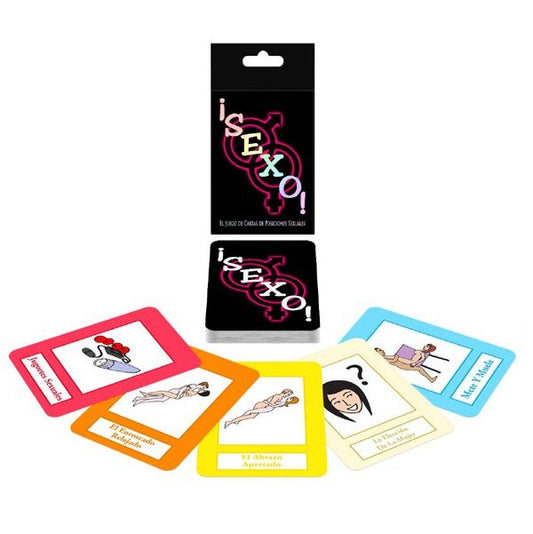 KHEPER GAMES - ¡Sexo! Juego de cartas con posturas sexuales