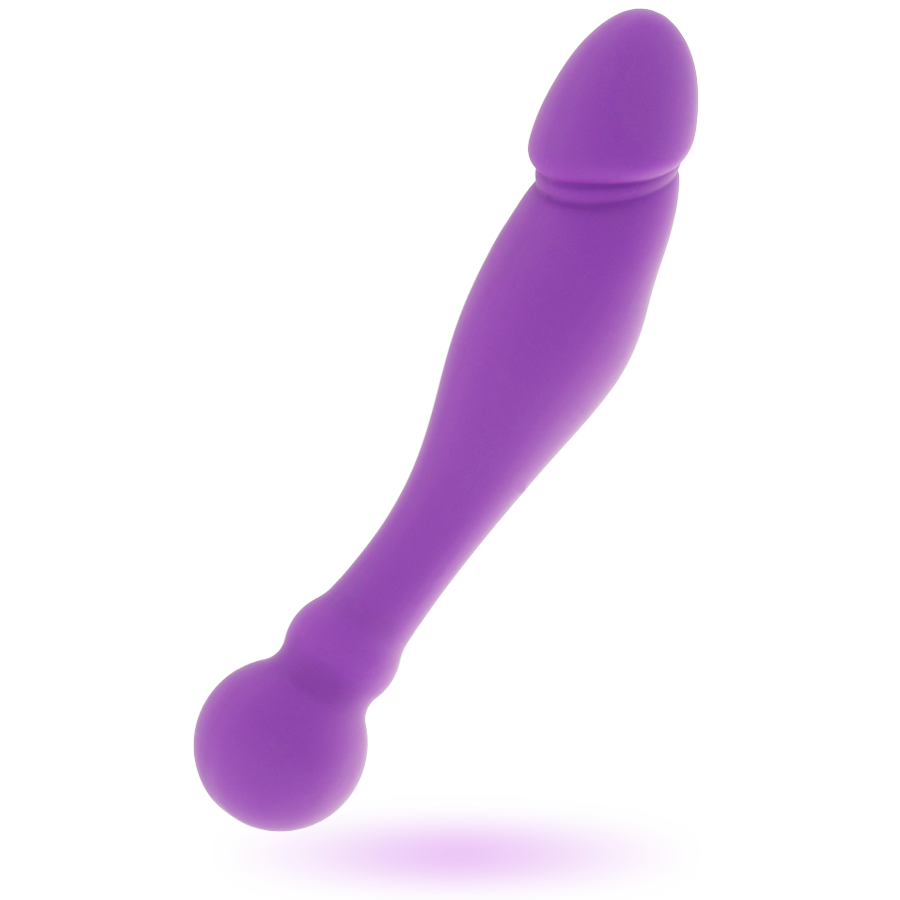 Intense Silicone Rick Dual — estimulador dual lila