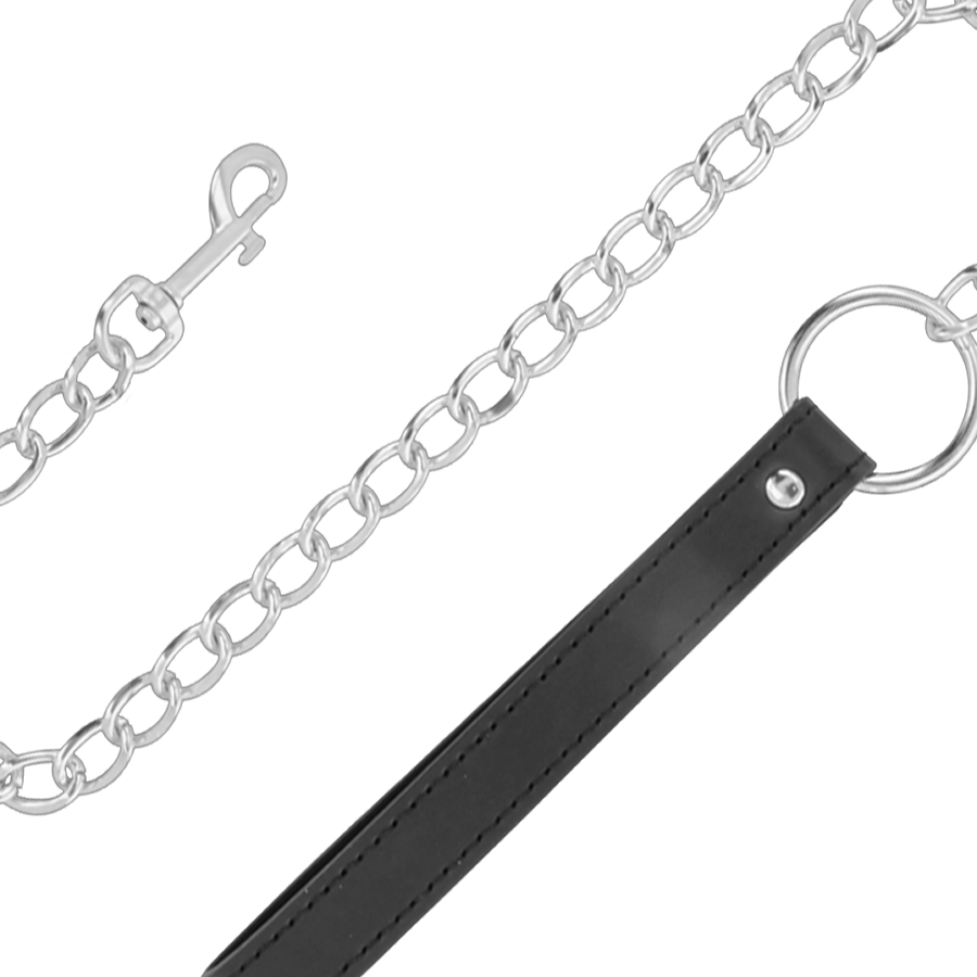 DARKNESS — Collar confortable de postura con cadena