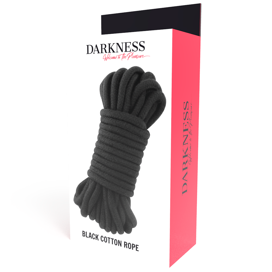 DARKNESS - Cuerda japonesa 5 m negro