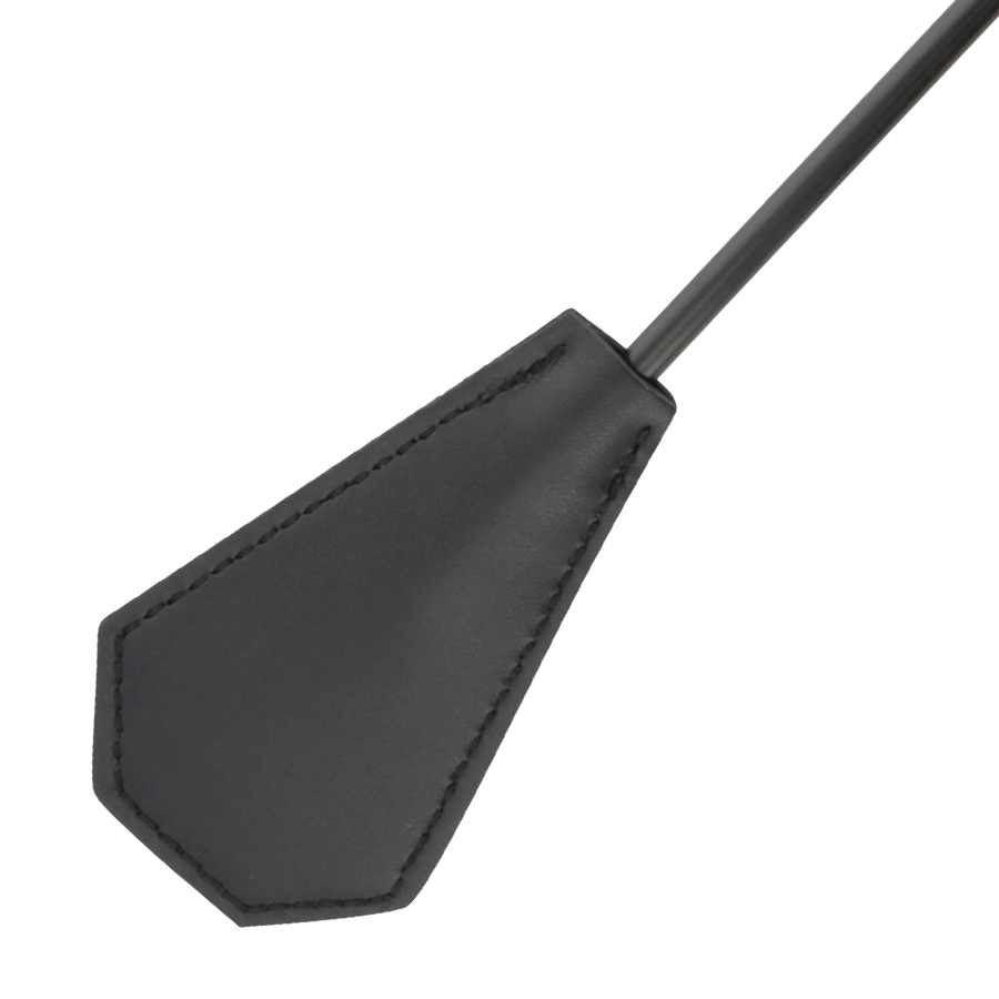 DARKNESS — Fusta con pluma negro 48 cm