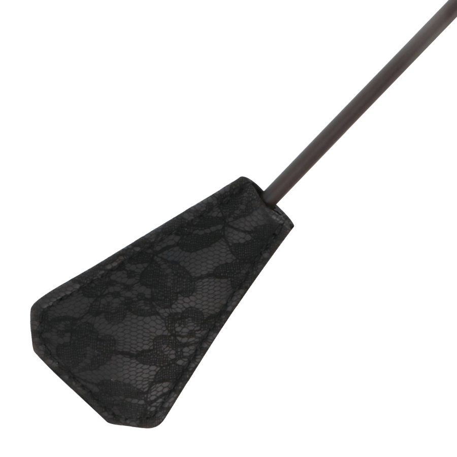 DARKNESS — Fusta con pluma Love negro 56 cm