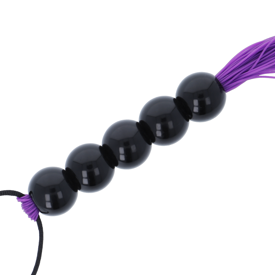 DARKNESS — Látigo bondage lila 45 cm